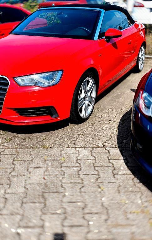 Gebraucht Audi A3 Cabriolet S-Line 150 PS (110 kW) 2015 Rot Cabrio