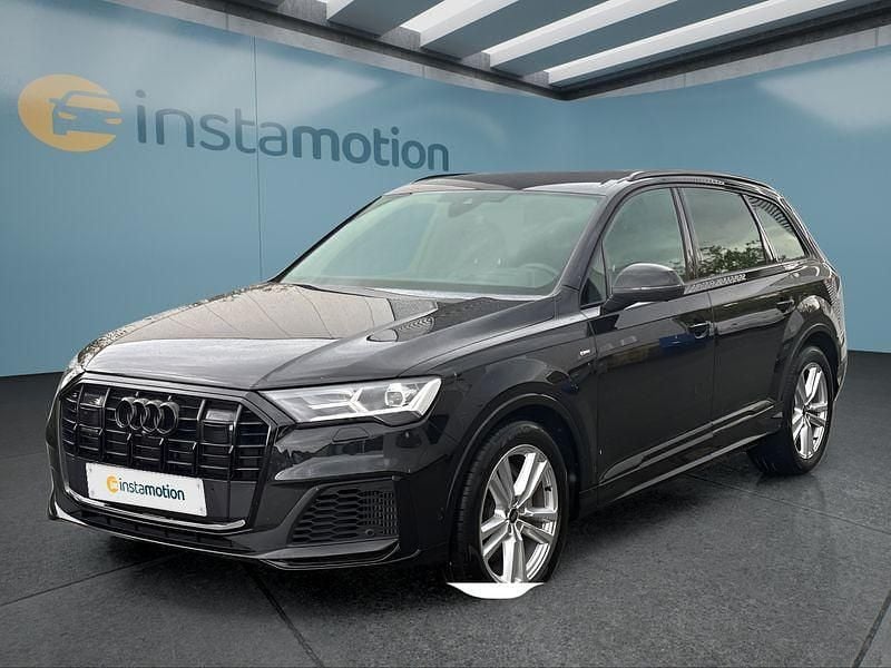 Schwarz Gebraucht 2022 Audi Q7 S-Line SUV | 59.049 € (Fairer Preis) - Bild 1/4
