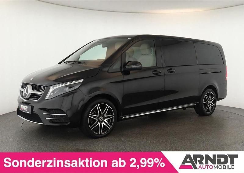 Obsidianschwarz Gebraucht 2023 Mercedes V300 Avantgarde Van / Kleinbus | 64.784 € (Fairer Preis) - Bild 1/4