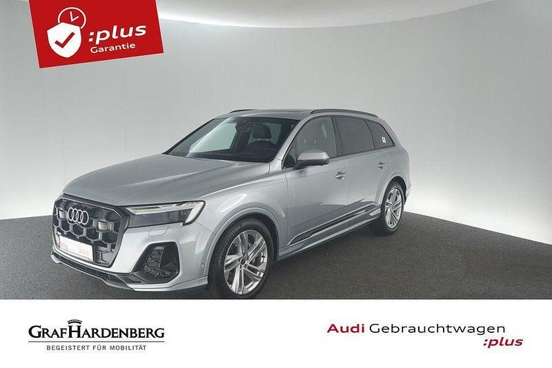 Satellitsilber metallic Gebraucht 2024 Audi Q7 S-Line SUV | 75.930 € (Etwas zu teuer) - Bild 1/4
