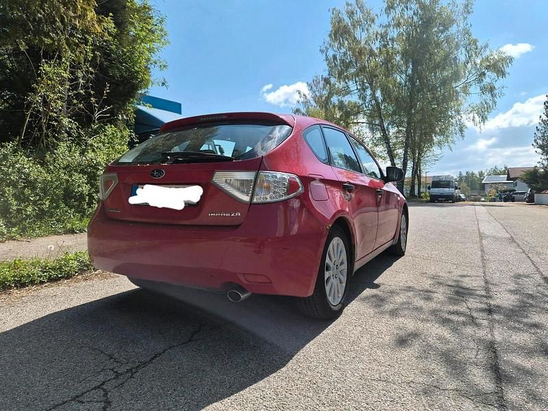 Gebraucht Subaru Impreza 95 PS (69 kW) 2008 Rot Limousine
