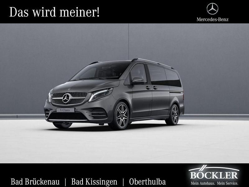 Grau Gebraucht 2020 Mercedes V250 AMG line Van / Kleinbus | 42.790 € (Guter Preis) - Bild 1/4