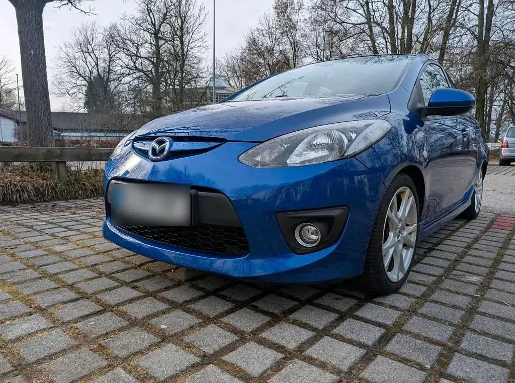 Gebraucht Mazda 2 103 PS (75 kW) 2008 Blau Kleinwagen