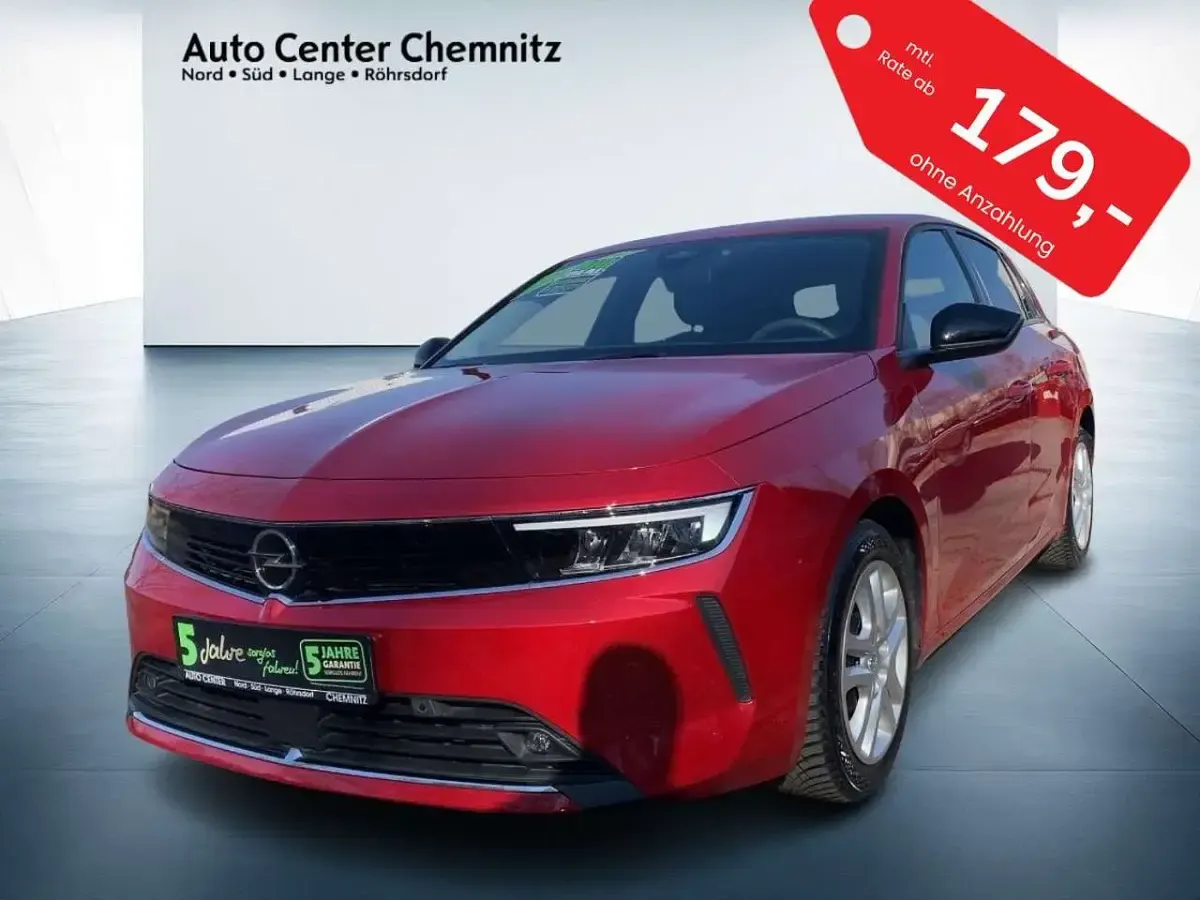 Gebraucht Opel Astra 110 PS (80 kW) 2023 Chili rot Kleinwagen