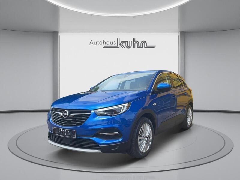 Topas blau Gebraucht 2019 Opel Grandland X Innovation SUV | 21.350 € (Fairer Preis) - Bild 1/4