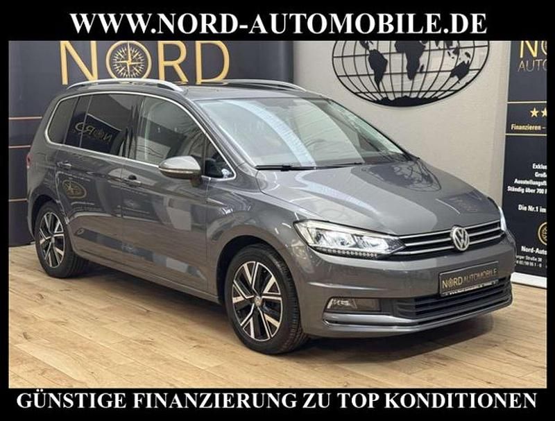 Gebraucht VW Touran Highline 150 PS (110 kW) 2019 Grau Van / Kleinbus