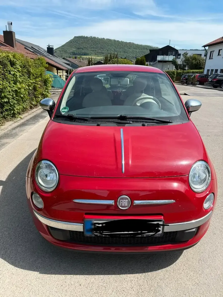Gebraucht Fiat 500 69 PS (50 kW) 2012 Rot Kleinwagen