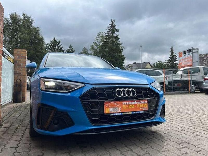 Blau Gebraucht 2021 Audi A4 S-Line Kombi | 27.999 € (Fairer Preis) - Bild 1/4