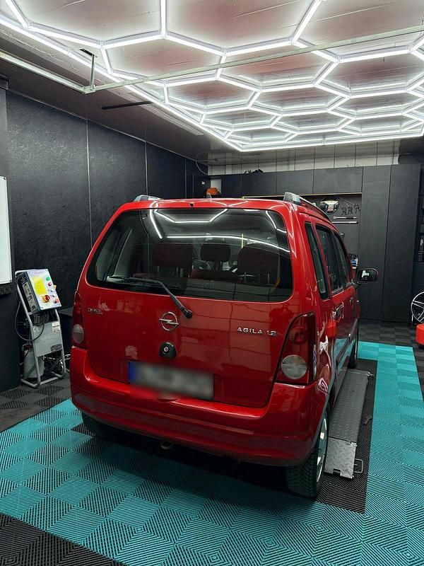 Occasion Opel Agila 75 ch (55 kW) 2002 Rouge Monospace