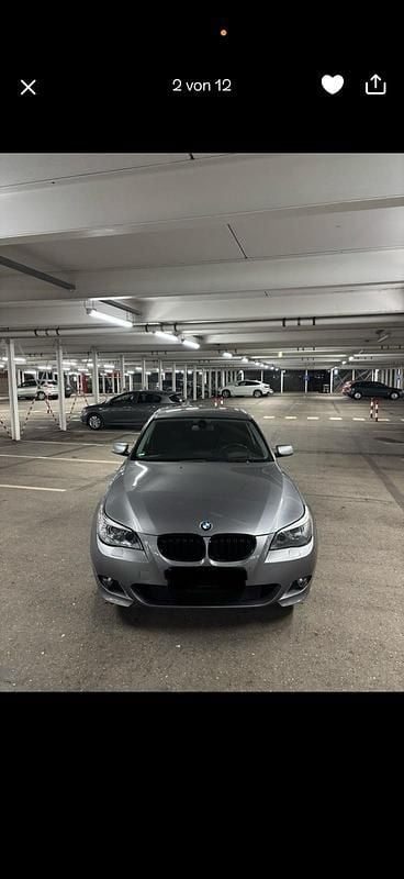 Grau Gebraucht 2008 BMW 525 M Sport Limousine | 6.990 € (Guter Preis) - Bild 1/4