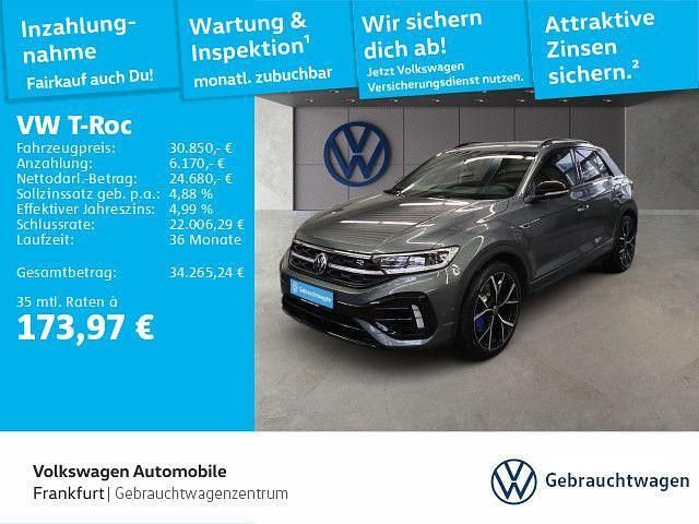 X3 indiumgrau metallic Gebraucht 2022 VW T-Roc SUV | 30.850 € (Fairer Preis) - Bild 1/4