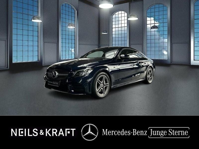 Blau Gebraucht 2020 Mercedes C300 AMG Coupé | 34.970 € (Guter Preis) - Bild 1/4
