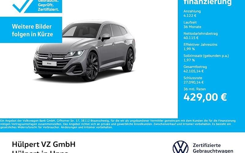 Silber Gebraucht 2024 VW Arteon R-line Limousine | 44.237 € (Etwas zu teuer) - Bild 1/4