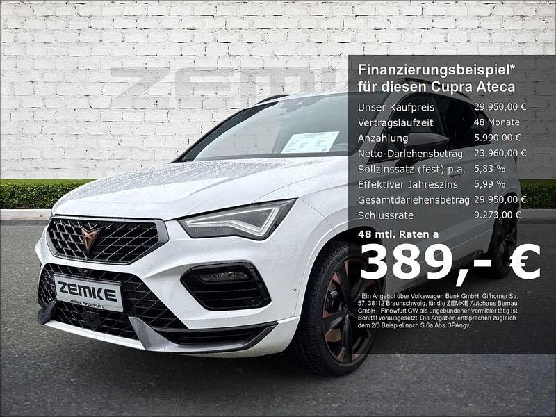 Weiss Gebraucht 2022 Cupra Ateca SUV | 29.950 € (Fairer Preis) - Bild 1/4