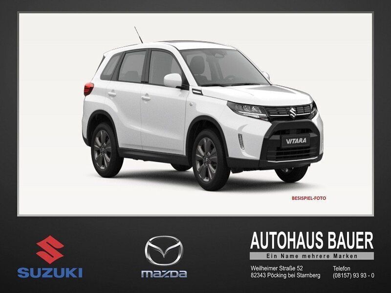 White uni Neu 2025 Suzuki Vitara Club SUV | 20.770 € (Superpreis) - Bild 1/2