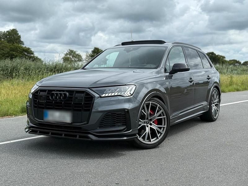 Grau Gebraucht 2020 Audi SQ7 S-Line SUV | 55.000 € - Bild 1/4