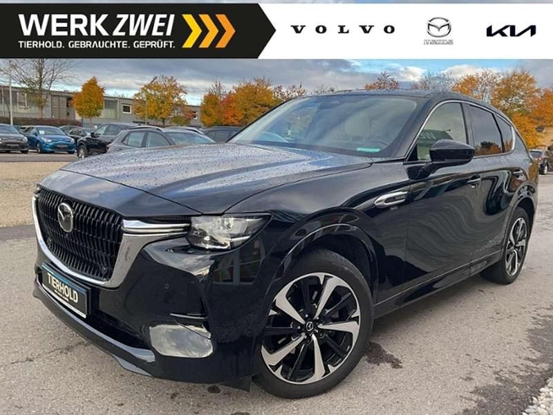 Jet black Gebraucht 2023 Mazda CX-60 Takumi-Line SUV | 44.900 € (Etwas zu teuer) - Bild 1/4