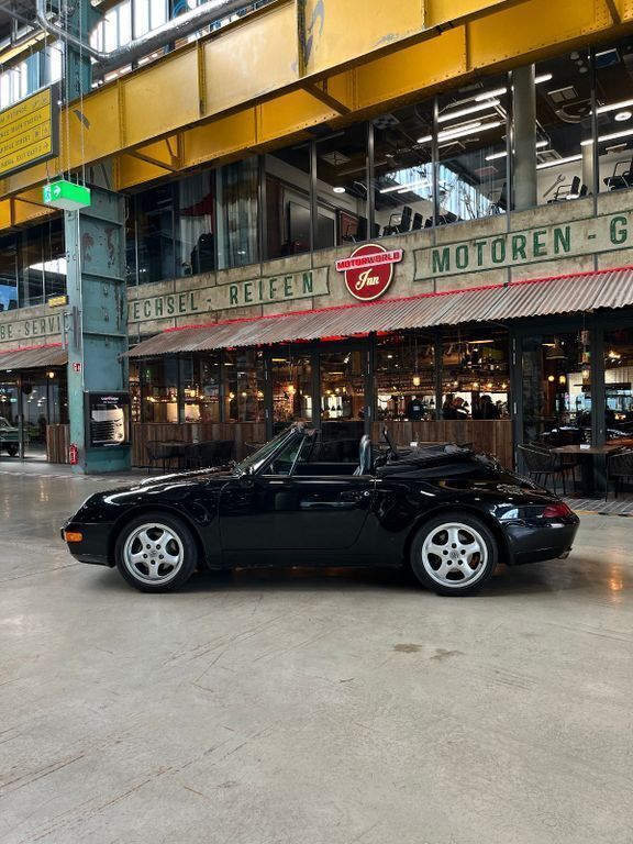Schwarz Gebraucht 1996 Porsche 911 Carrera Cabriolet Cabrio | 87.900 € (Teuer) - Bild 1/4