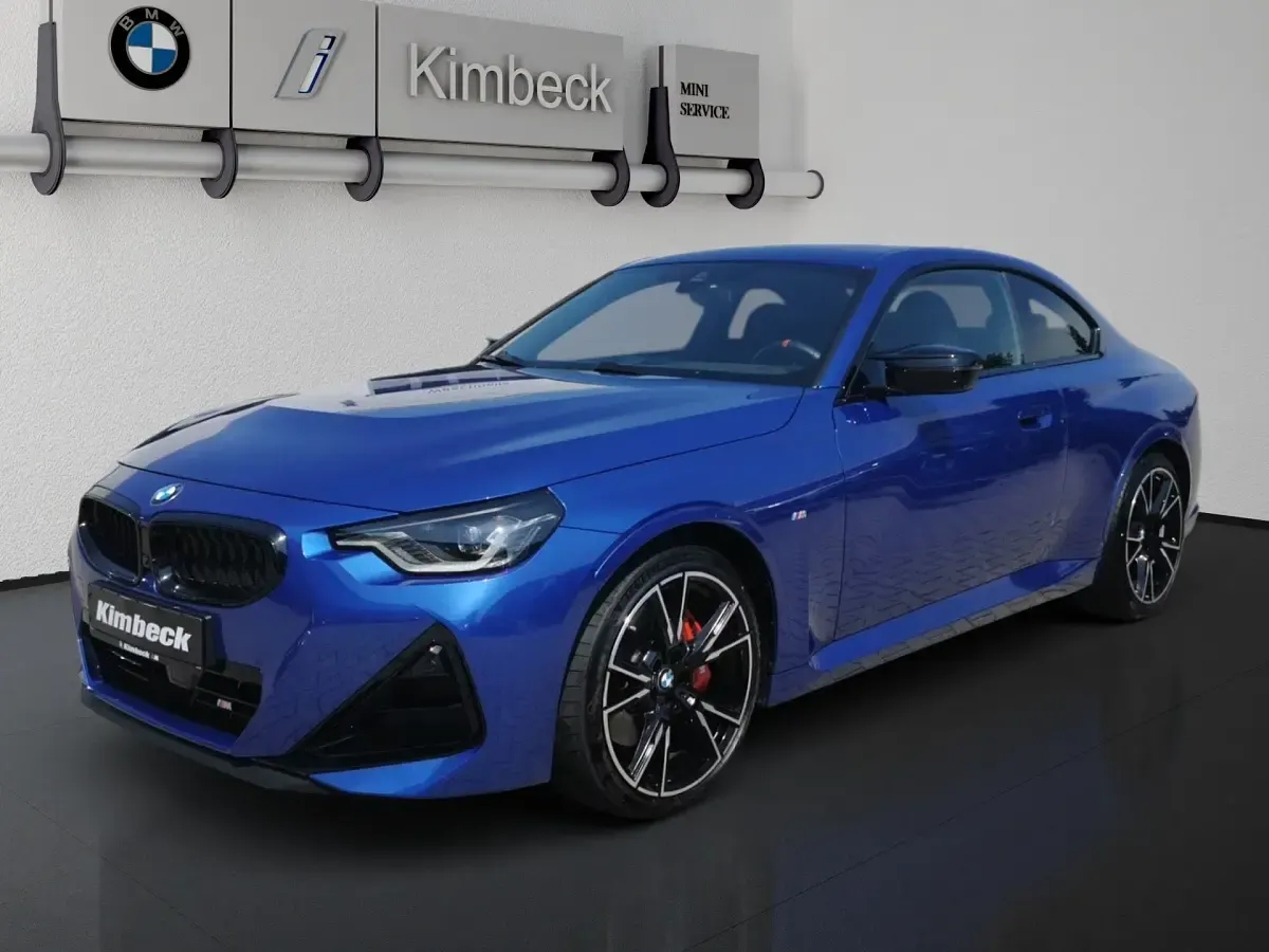 Gebraucht BMW M240i M Sport 374 PS (275 kW) 2025 M portimao blau Coupé