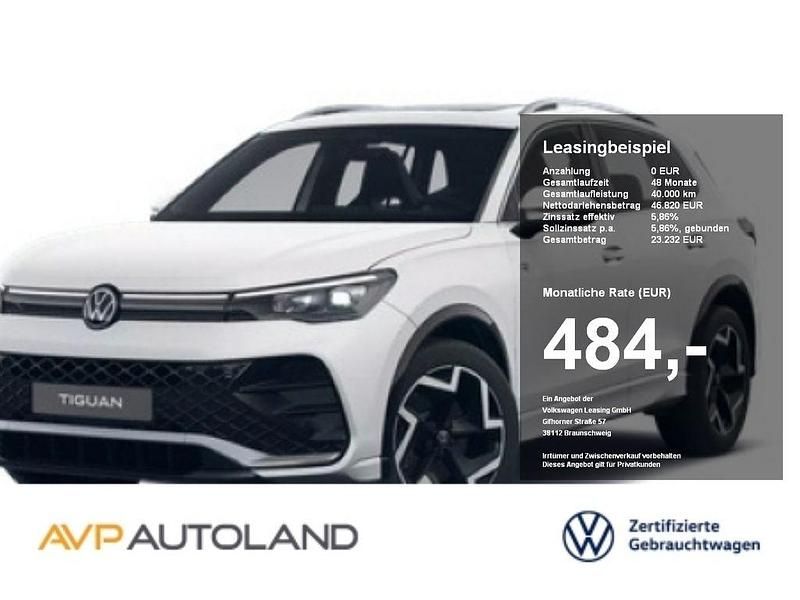 Oryxweiß perlmutteffekt Gebraucht 2025 VW Tiguan R-line SUV | 46.820 € (Guter Preis) - Bild 1/4