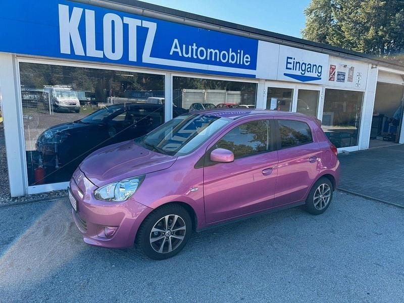 Violet Gebraucht 2015 Mitsubishi Space Star Diamant Edition Kleinwagen | 5.890 € (Fairer Preis) - Bild 1/4