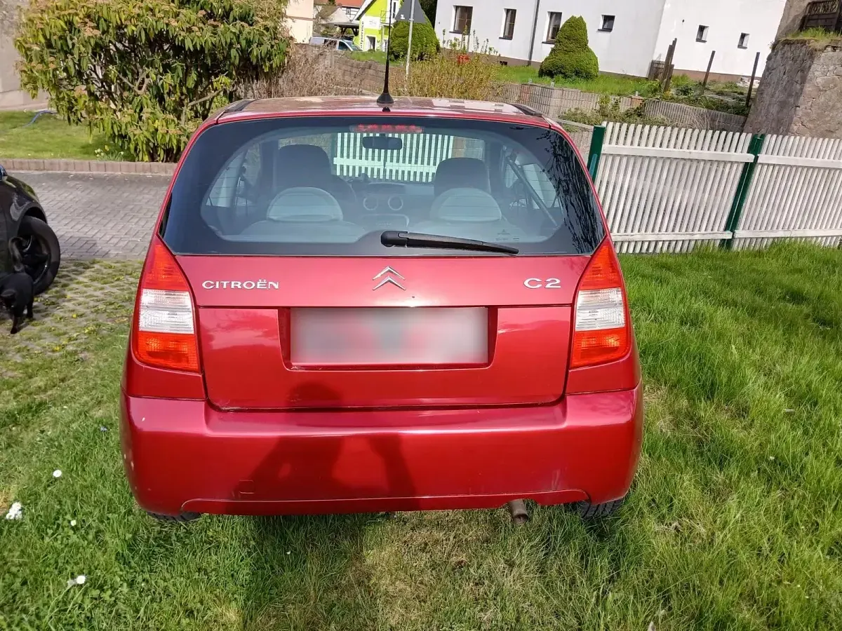 Gebraucht Citroën C2 2006 Rot Kleinwagen