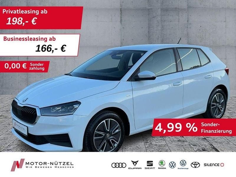 Moonweiss metallic Gebraucht 2022 Skoda Fabia Tour Kleinwagen | 13.290 € (Guter Preis) - Bild 1/4