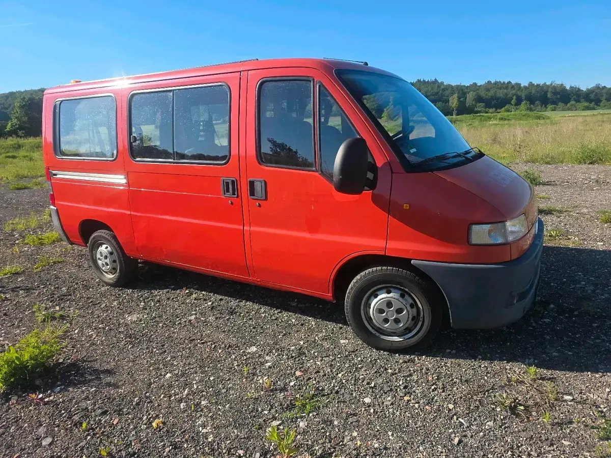 Gebraucht Fiat Ducato 87 PS (63 kW) 1999 Rot Van