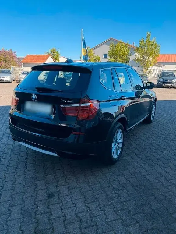 Gebraucht BMW X3 184 PS (135 kW) 2012 Schwarz SUV