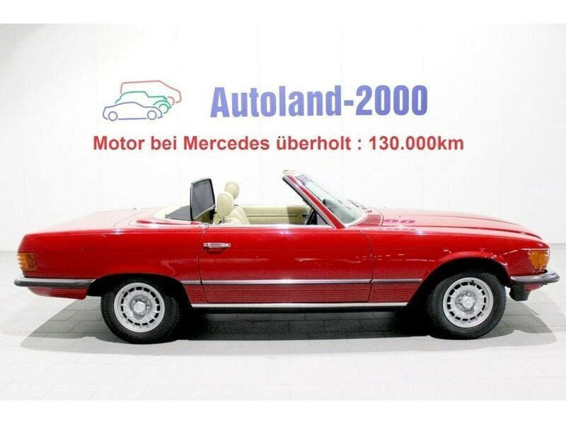 Rot Gebraucht 1981 Mercedes SL280 Cabrio | 27.900 € - Bild 1/4