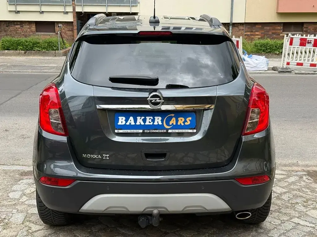 Usado Opel Mokka X Active 140 HP (102 kW) 2017 Cinzento SUV