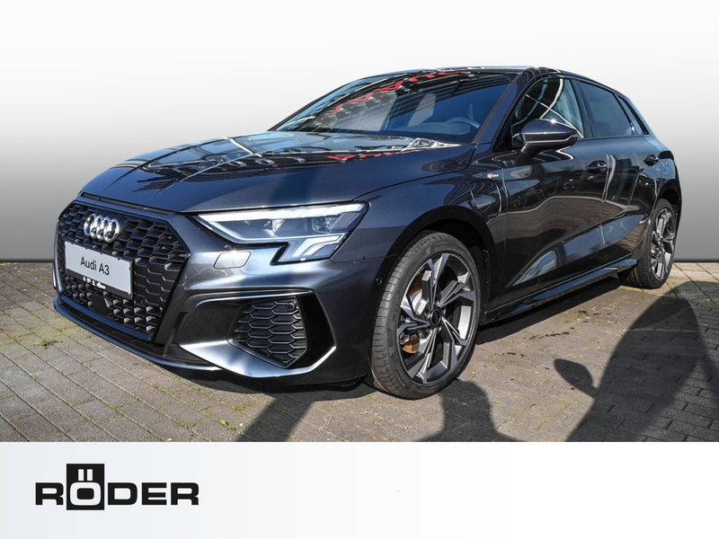 Daytonagrau perleffekt Gebraucht 2024 Audi A3 Sportback e-tron S-Line Limousine | 35.490 € (Etwas zu teuer) - Bild 1/4