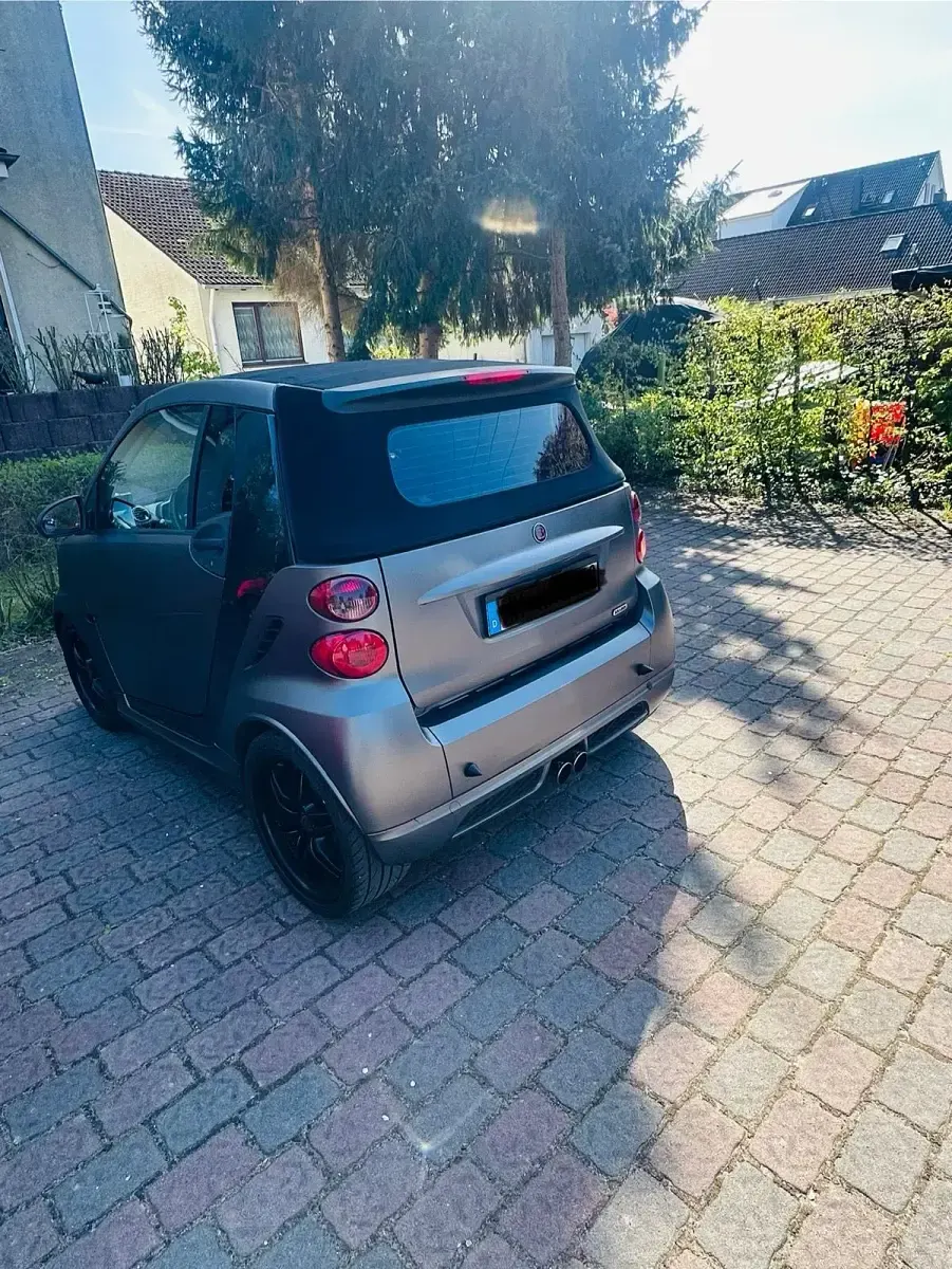 Gebraucht Smart ForTwo Cabrio Brabus 102 PS (75 kW) 2011 Grau Cabrio