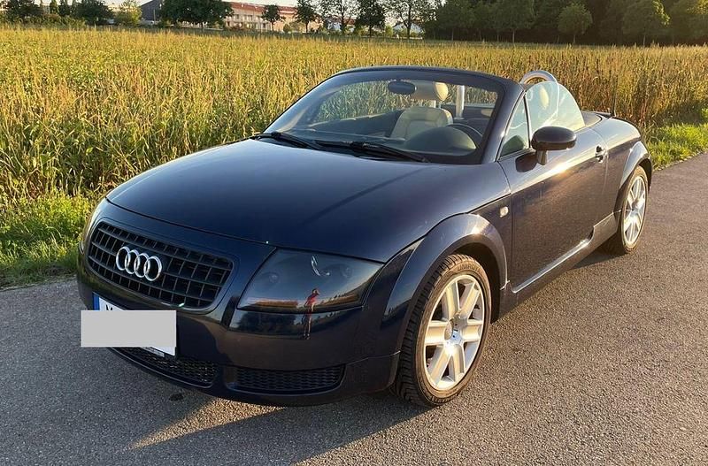 Blau Gebraucht 2003 Audi TT Roadster Sport Cabrio | 8.850 € (Fairer Preis) - Bild 1/4