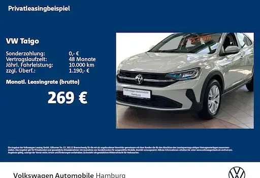 Neu VW Taigo Trendline 95 PS (69 kW) 2026 Grau SUV