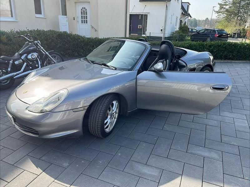 Gebraucht Porsche Boxster 228 PS (167 kW) 2003 Grau Cabrio