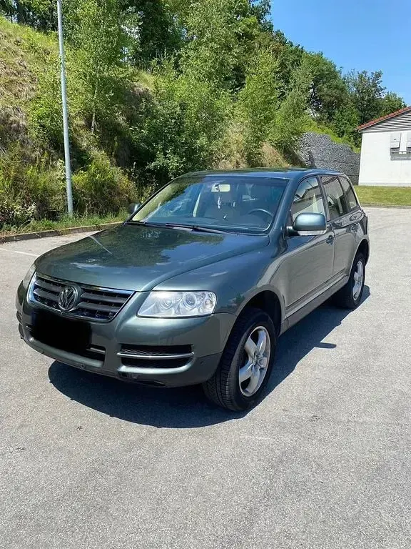 Gebraucht VW Touareg 224 PS (164 kW) 2006 Grün SUV