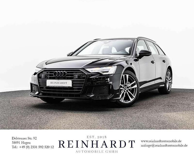 Gebraucht Audi A6 S-Line 204 PS (150 kW) 2022 Mythosschwarz metallic Kombi