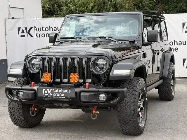 Gebraucht Jeep Wrangler Rubicon 272 PS (200 kW) 2020 Schwarz SUV
