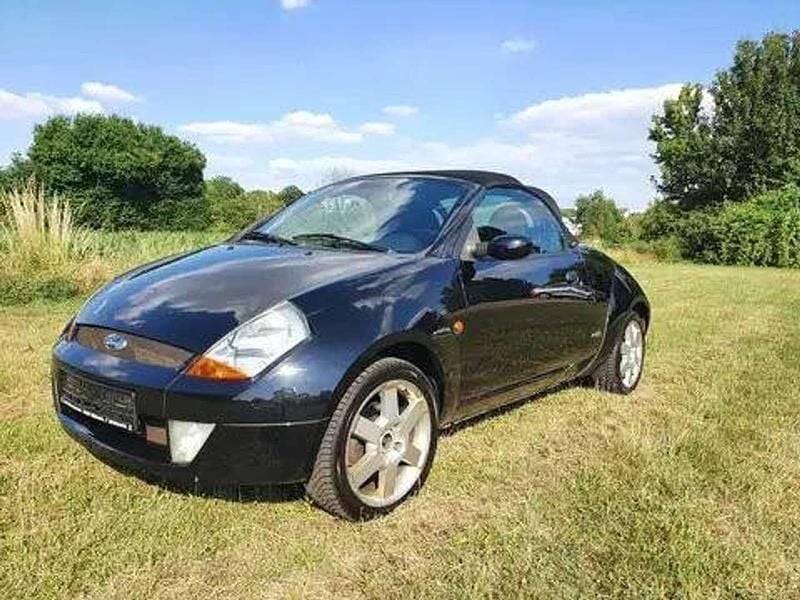 Neroschwarz Gebraucht 2003 Ford StreetKa Cabrio | 550 € (Superpreis) - Bild 1/4