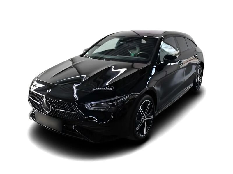 Schwarz Gebraucht 2023 Mercedes CLA250e Shooting Brake AMG Line Premium Plus Kombi | 55.393 € - Bild 1/4