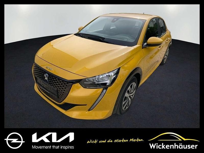 Gelb Gebraucht 2021 Peugeot e-208 Kleinwagen | 15.990 € (Guter Preis) - Bild 1/4