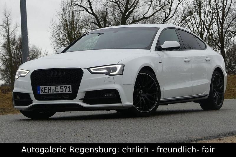 Gebraucht Audi A5 Sportback S-Line 190 PS (139 kW) 2016 Weiß Kleinwagen
