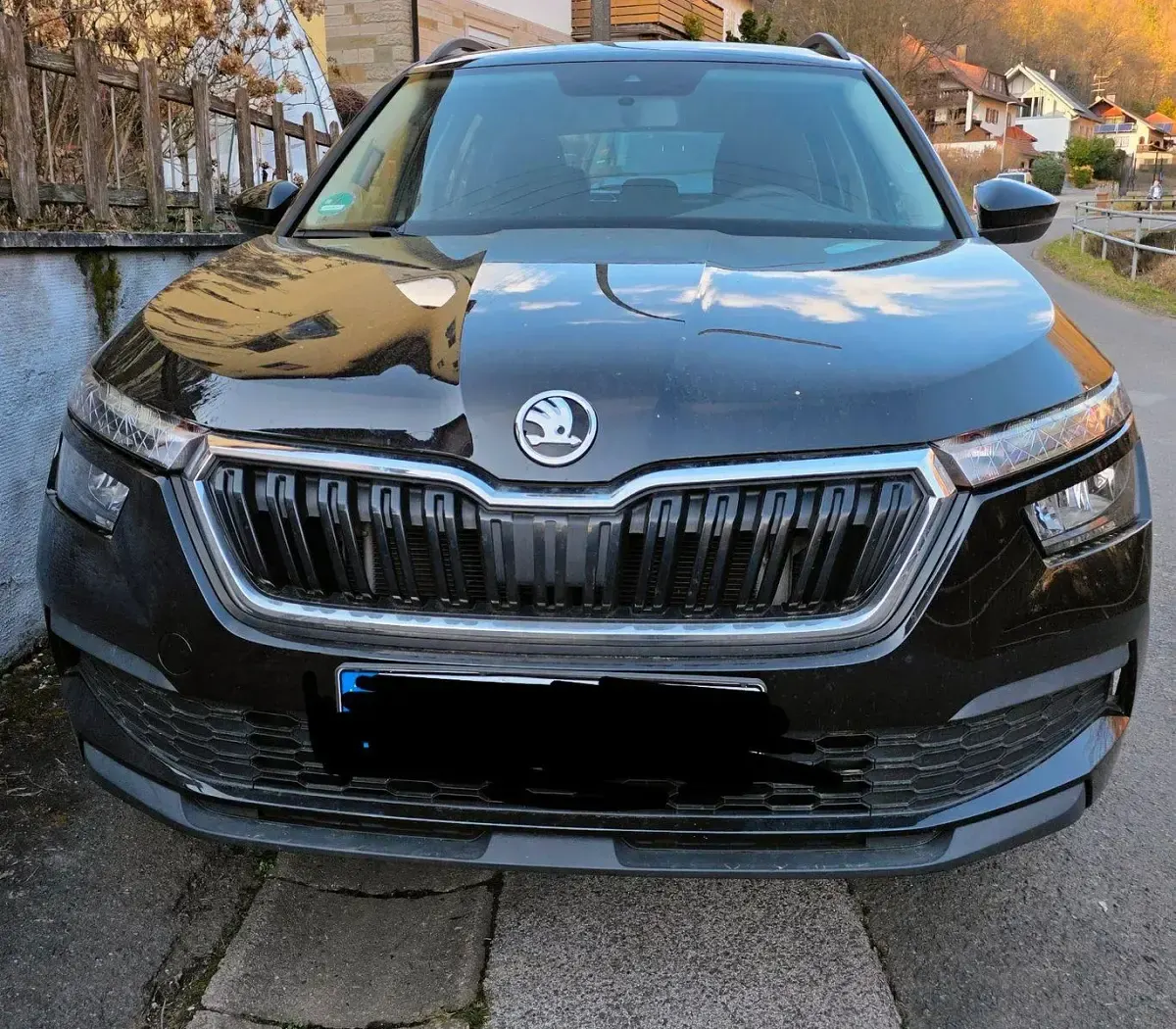 Gebraucht Skoda Kamiq Active 95 PS (69 kW) 2019 Schwarz SUV