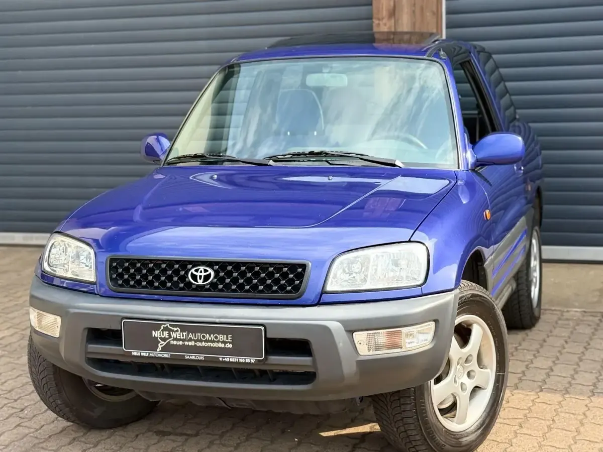 Gebraucht Toyota RAV4 128 PS (94 kW) 1999 Blau SUV