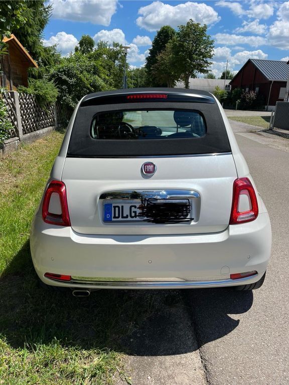 Weiß Gebraucht 2018 Fiat 500C Mirror Cabrio | 9.300 € (Fairer Preis) - Bild 1/4
