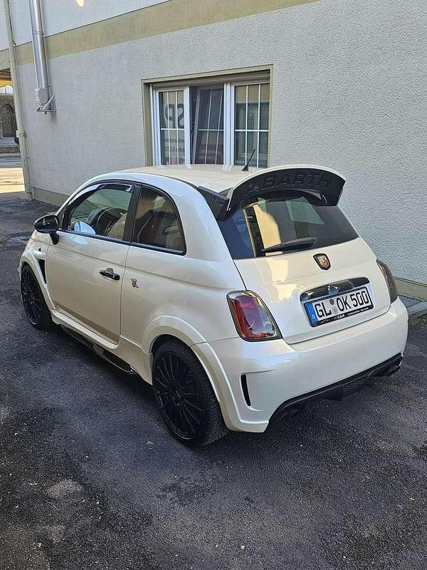 Usata Abarth 500 Custom 135 CV (99 kW) 2013 Bianco Utilitaria