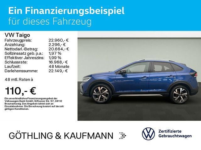Gebraucht VW Taigo Style 116 PS (85 kW) 2024 Blau SUV