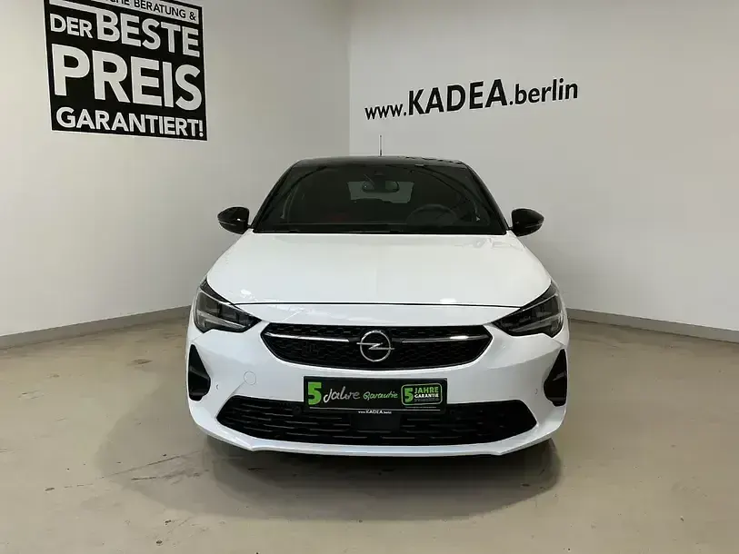 Gebraucht Opel Corsa GS Line 101 PS (74 kW) 2023 Jade weiss/arktis weiss (metallic) Kleinwagen