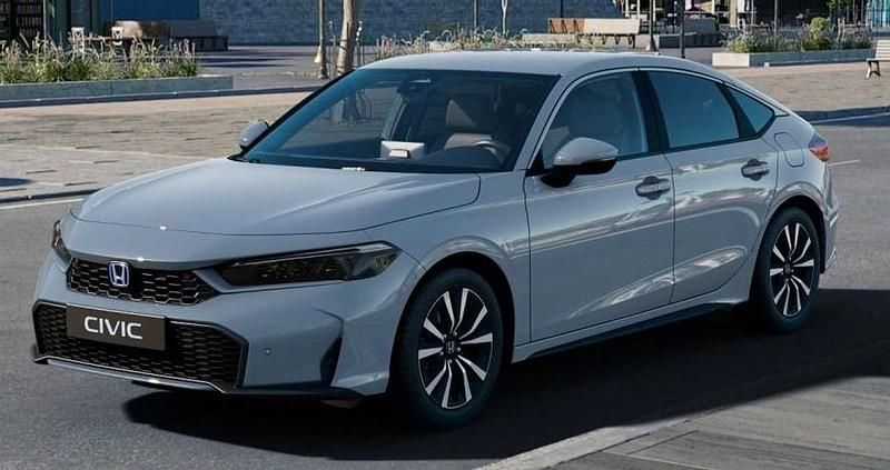 Sonic gray pearl Neu 2026 Honda Civic Elegance Limousine | 32.950 € - Bild 1/4